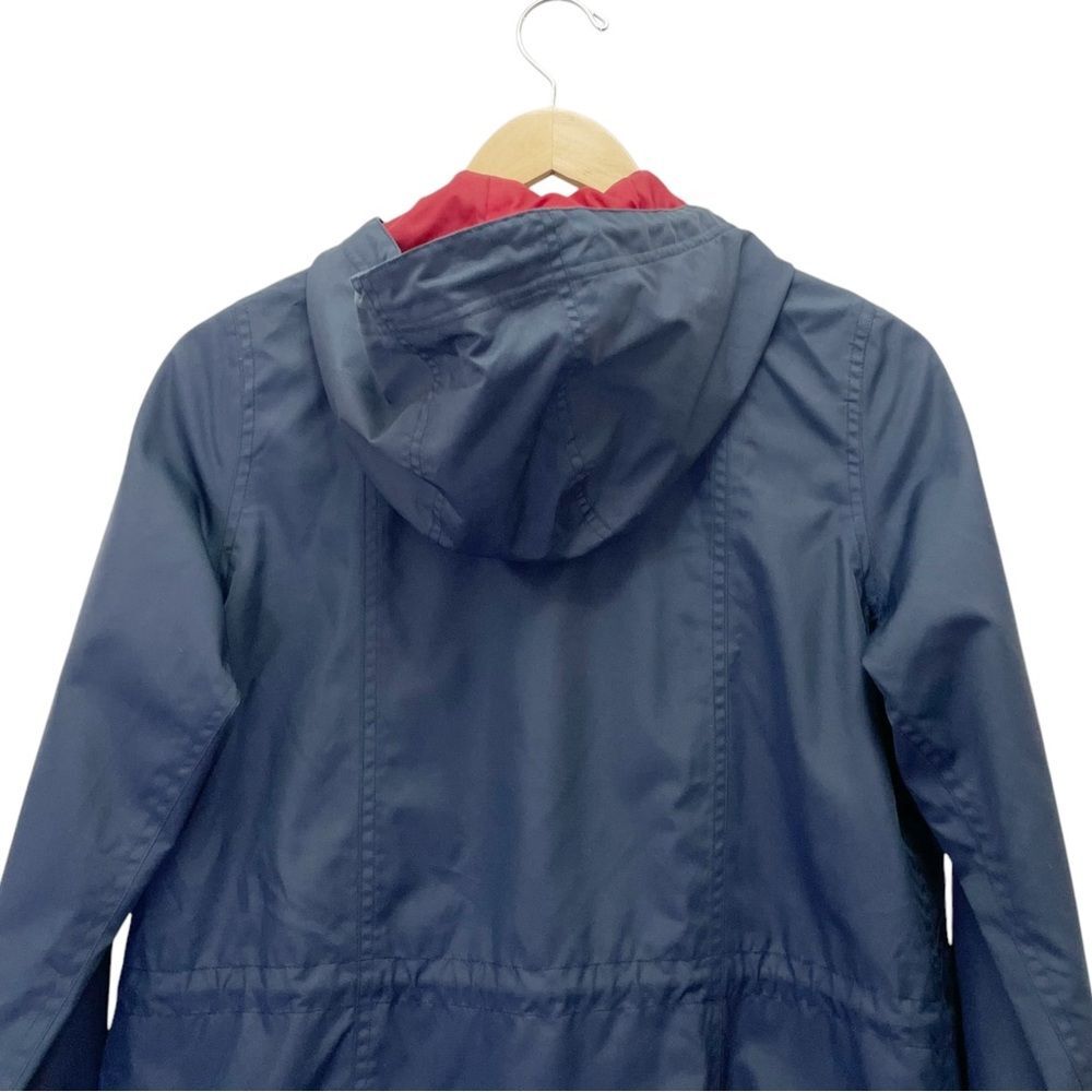 Burton DryRide Hooded Raincoat Windbreaker Navy Blue Size Small Anorak Jacket - Picture 8 of 12